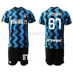 Barn Fotballdrakter Inter Milan Antonio Candreva 87 Hjemme 2020-21 Kortermet